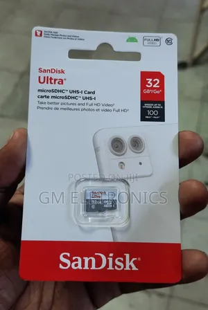 New 32gb Microsd Ultra Card A1,C10 - 100 Mb/S Read Speed.