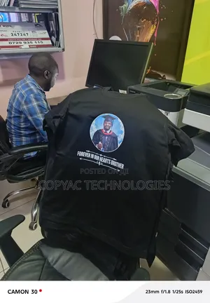 Heshima Ya Mwisho T-Shirts Printing