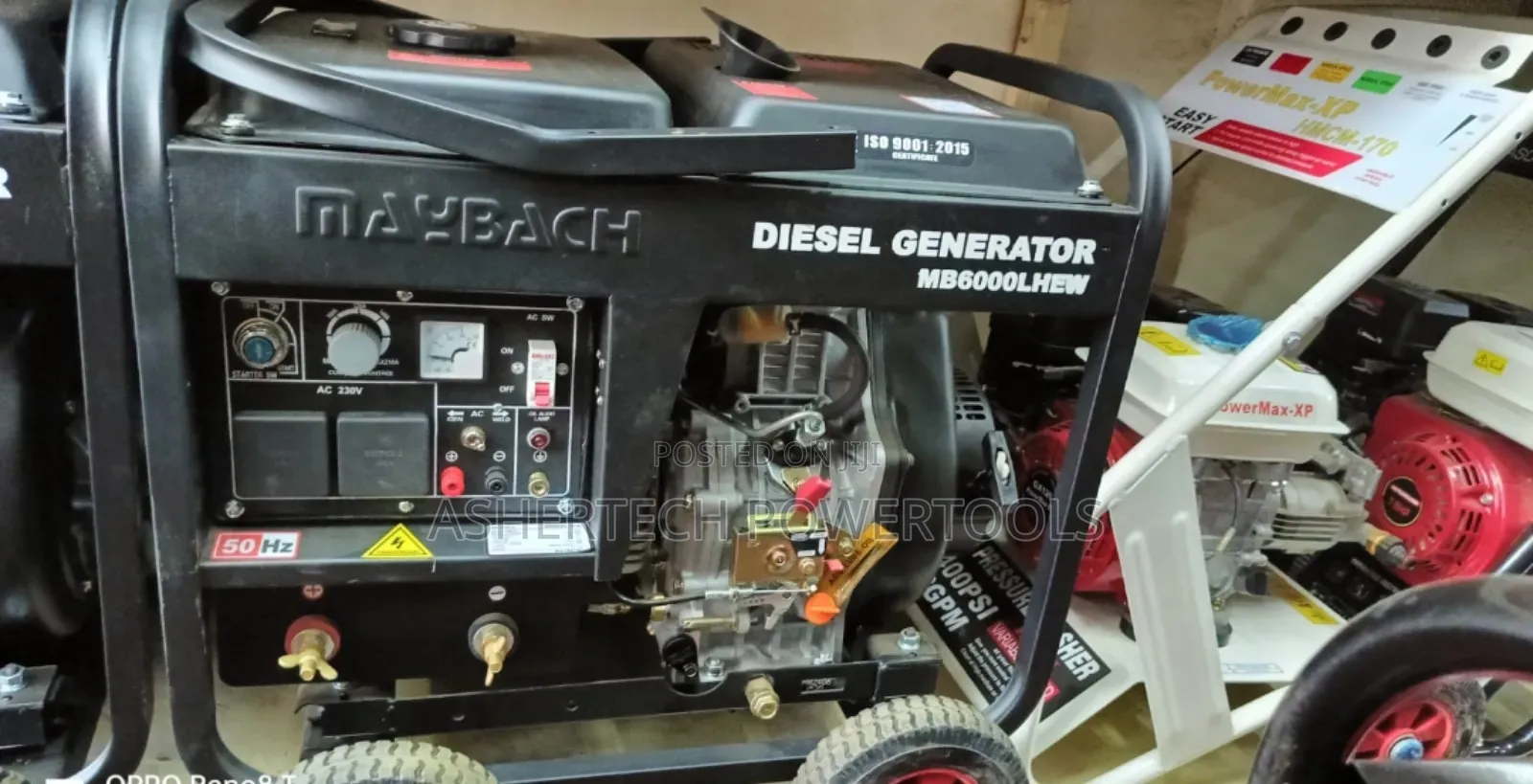 Maybach Welding Generator 6kva