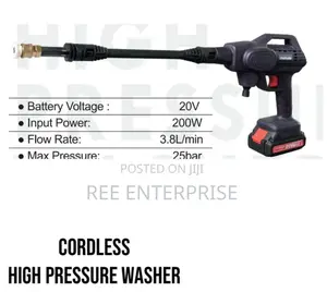 Cordless High Pressure Washer