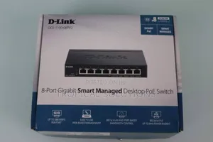 D-Link 8 Port Gigabit Poe Smart Managed Switch
