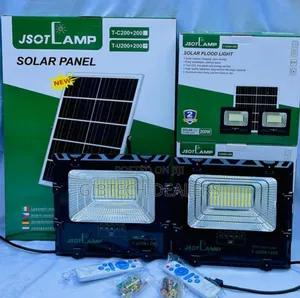 Jsot Solar Floodlight 2 In1
Tc 200+200 Watts