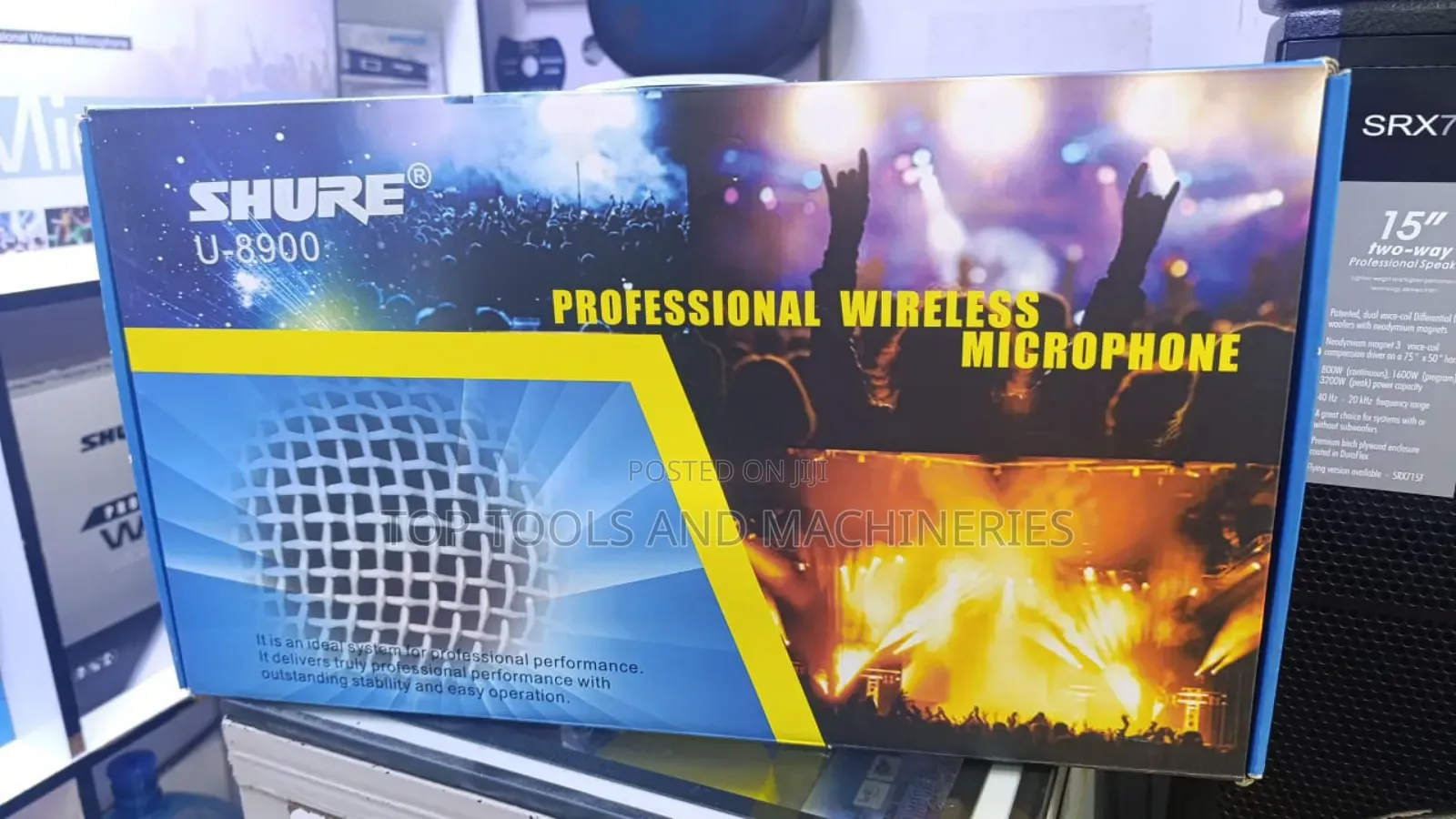Shure 4 in 1 Professional Wireless Microphone