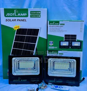 Jsot Solar Floodlight 
Tc-300+300watts