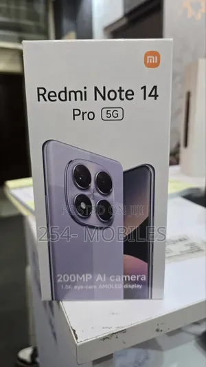 New Xiaomi Redmi Note 14 Pro 5G 512 GB Black