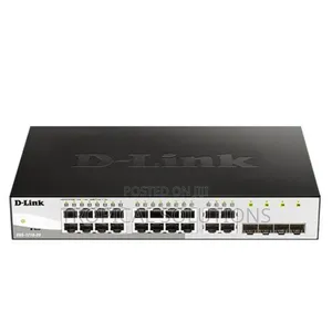 D-Link DGS-1210-/1000base-T Ports + 4