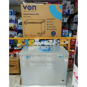 Model Vafc-250litres Von Freezer