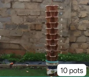 Vertical Stackable Planter Pots