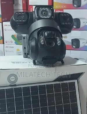Solar Powered 4g Tripple Lens 4g Solar P ;;''