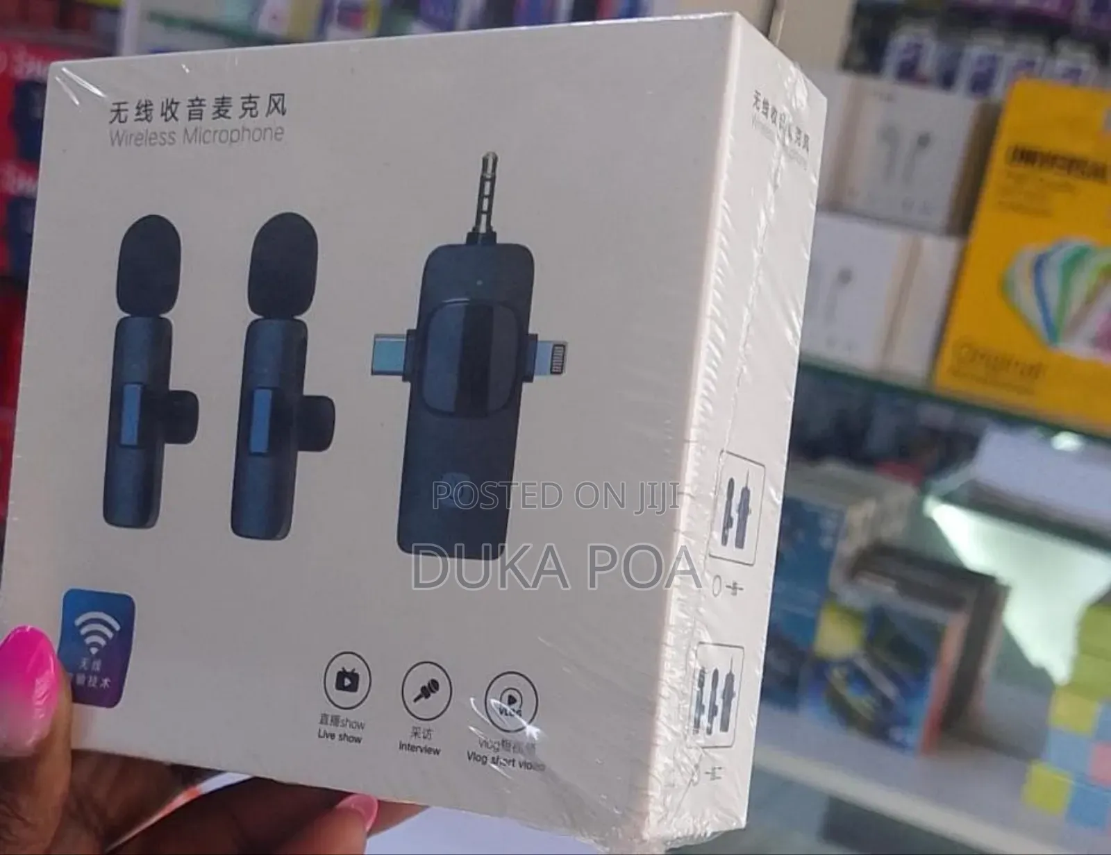 Wireless Lavelier Microphone, Lapel Microphone