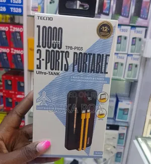 Tecno Powerbank 10000mah Ultra Tank Power Banks