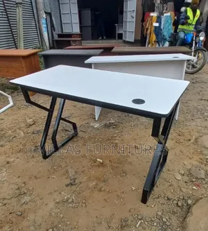 Metallic Base Desk