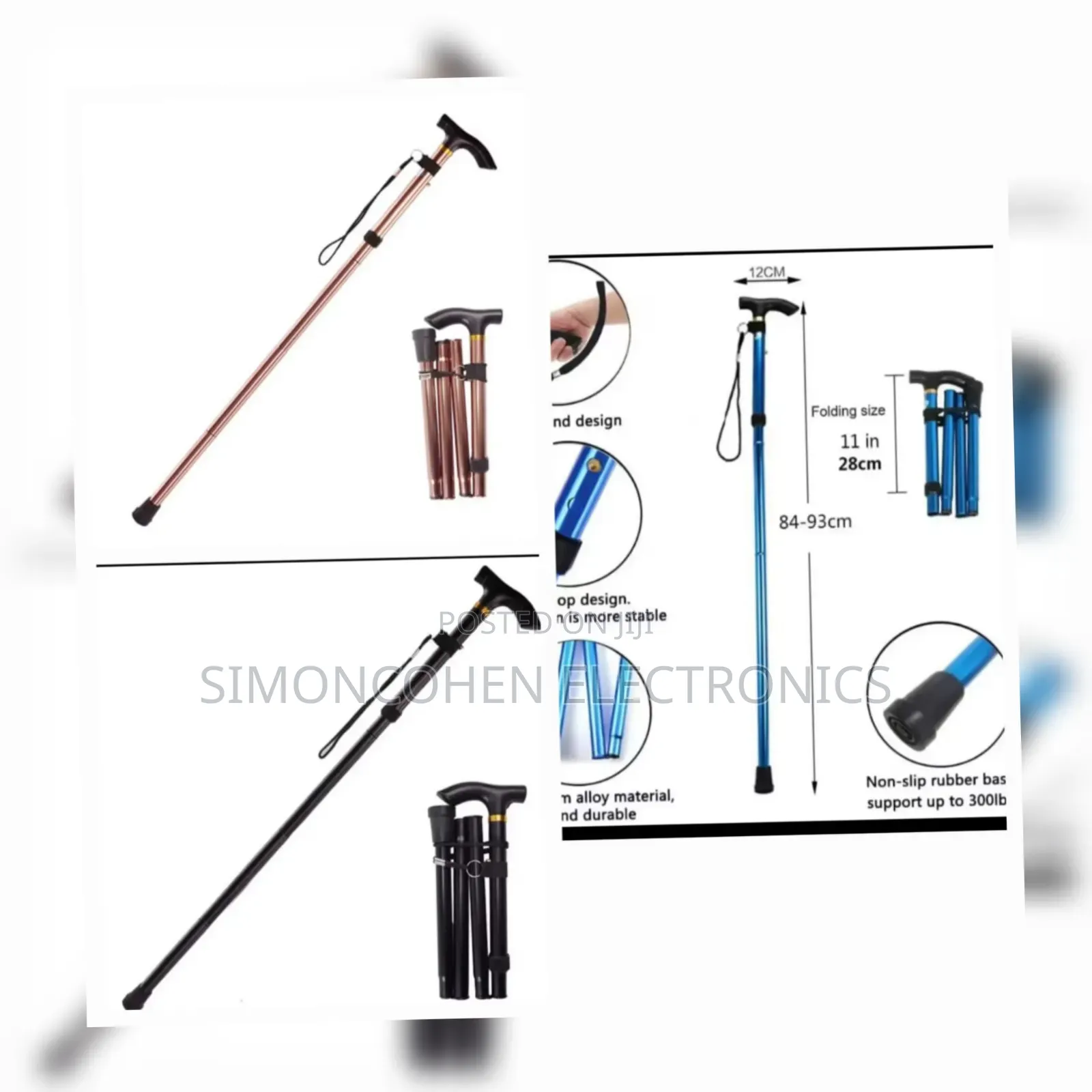 Foldable Walking Stick