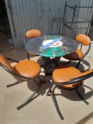 Restaurant Low Chairs and Table
