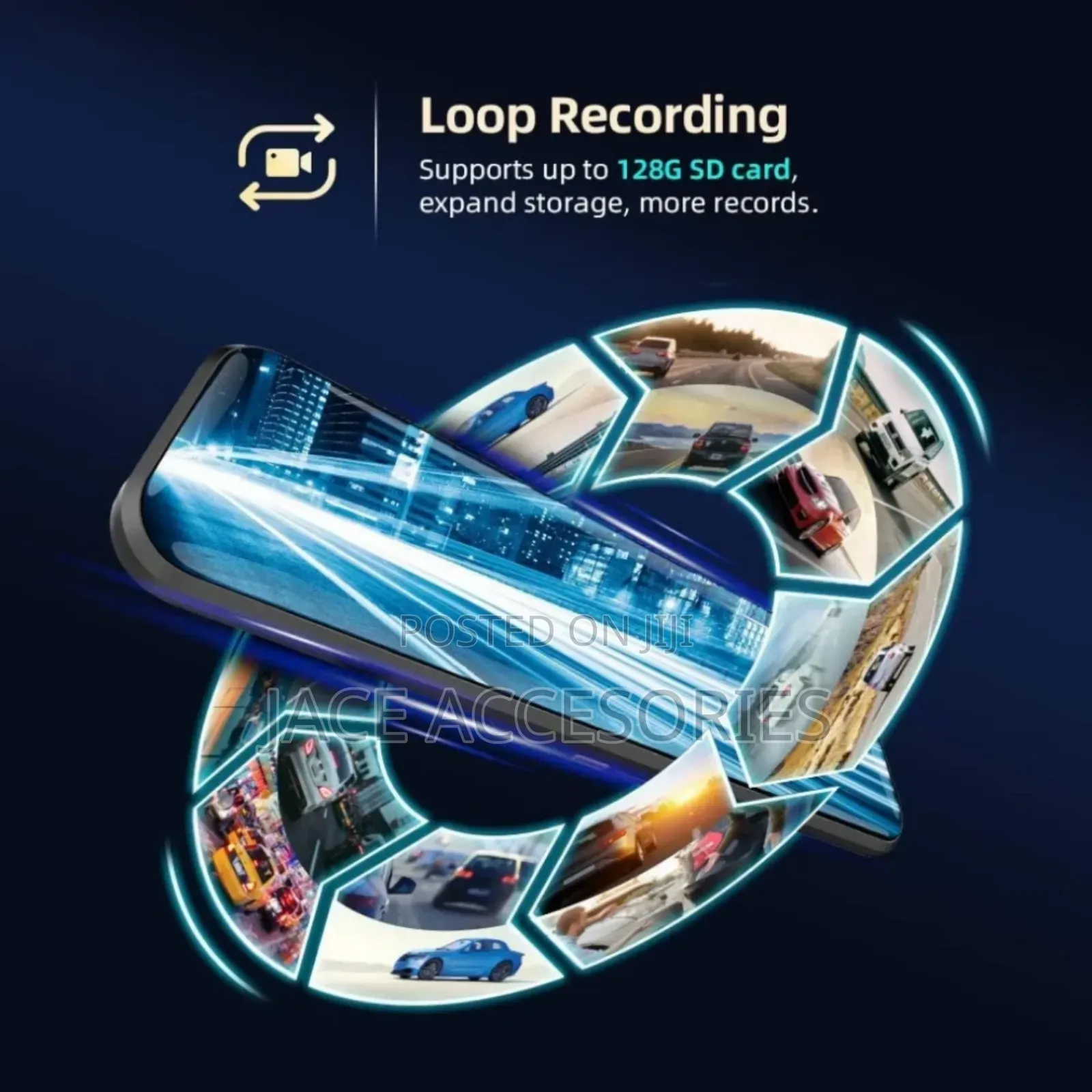 Full Screen Car Dvr Reacorder