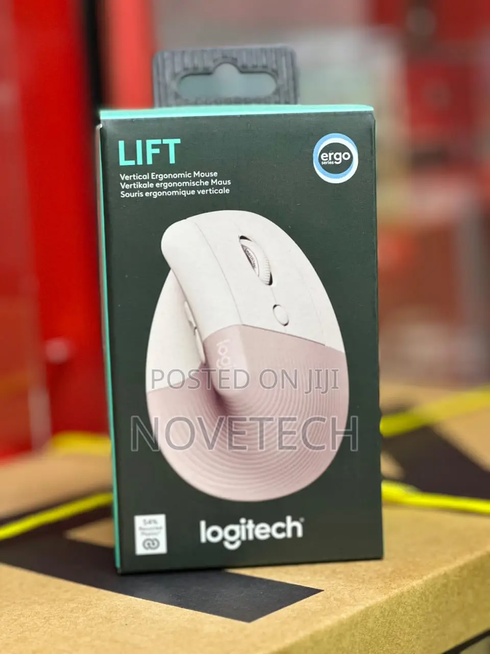Logitech Lift Vertical Ergonomic Mouse Wireless Bluetooth