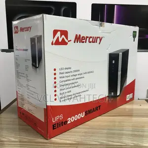 Mercury 2000va Ups | Pure Sinewave | Backup for PCS