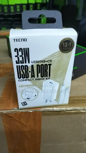 Tecno 33w Super Fast Charger