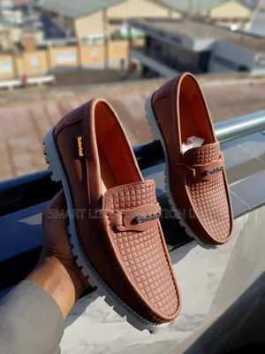 Leather Loafers ' Big Sole'