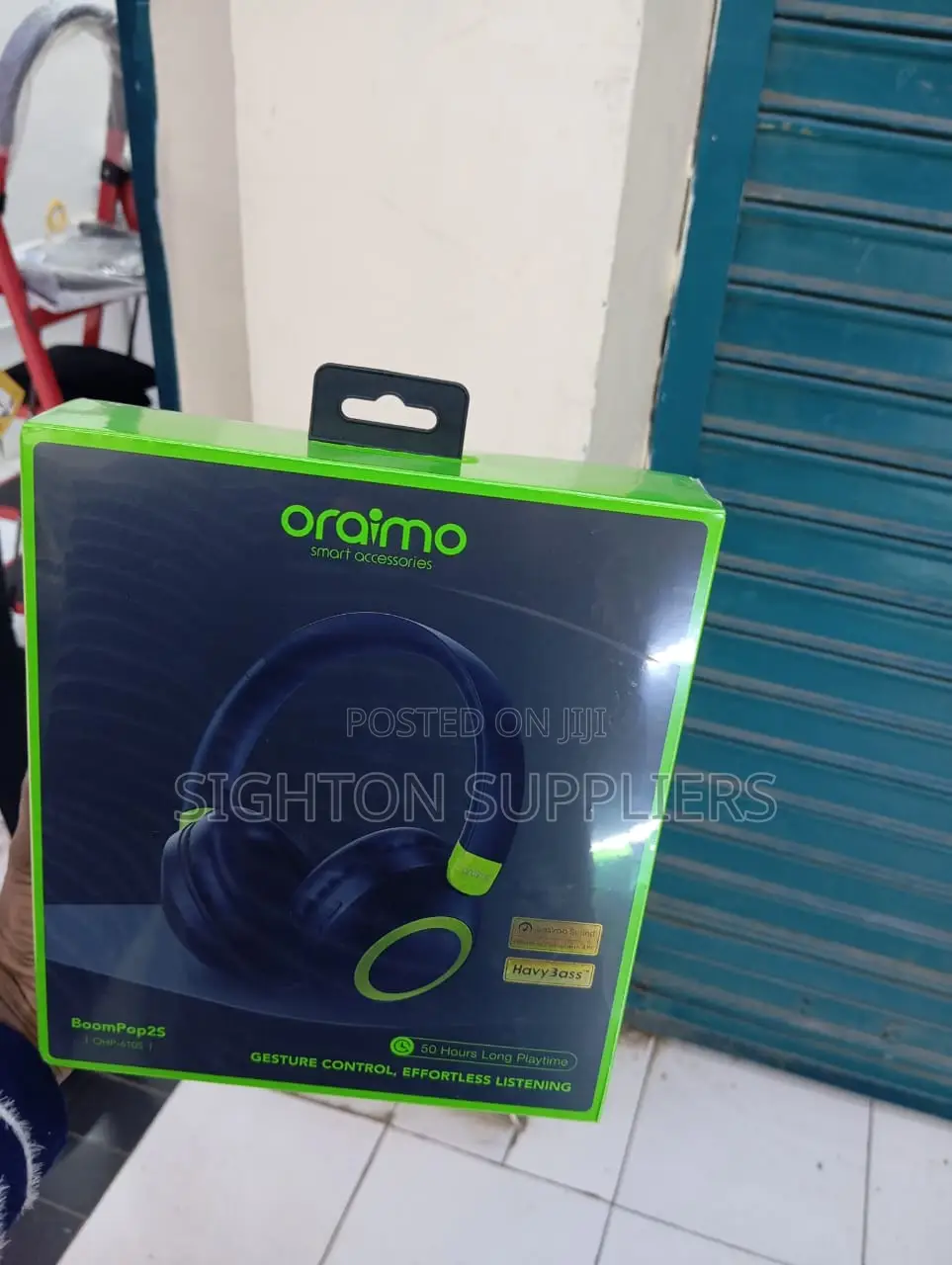 Boompop 2s Headphone Wireless Headphone Oraimo