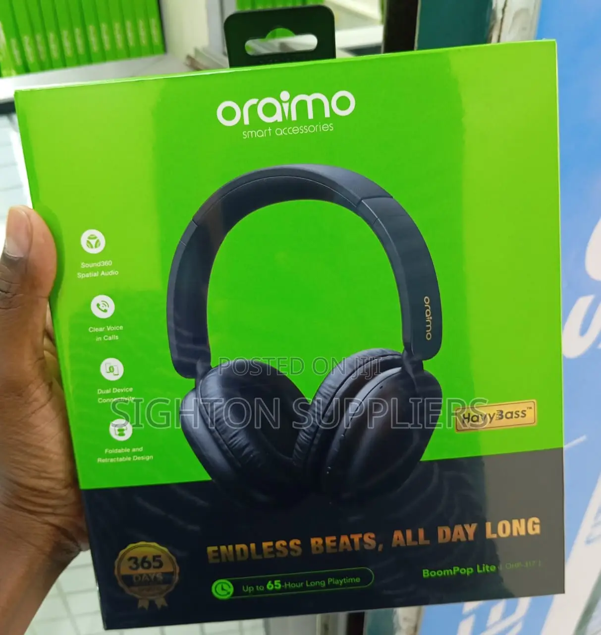 Boompop Lite Oraimo Headphone
