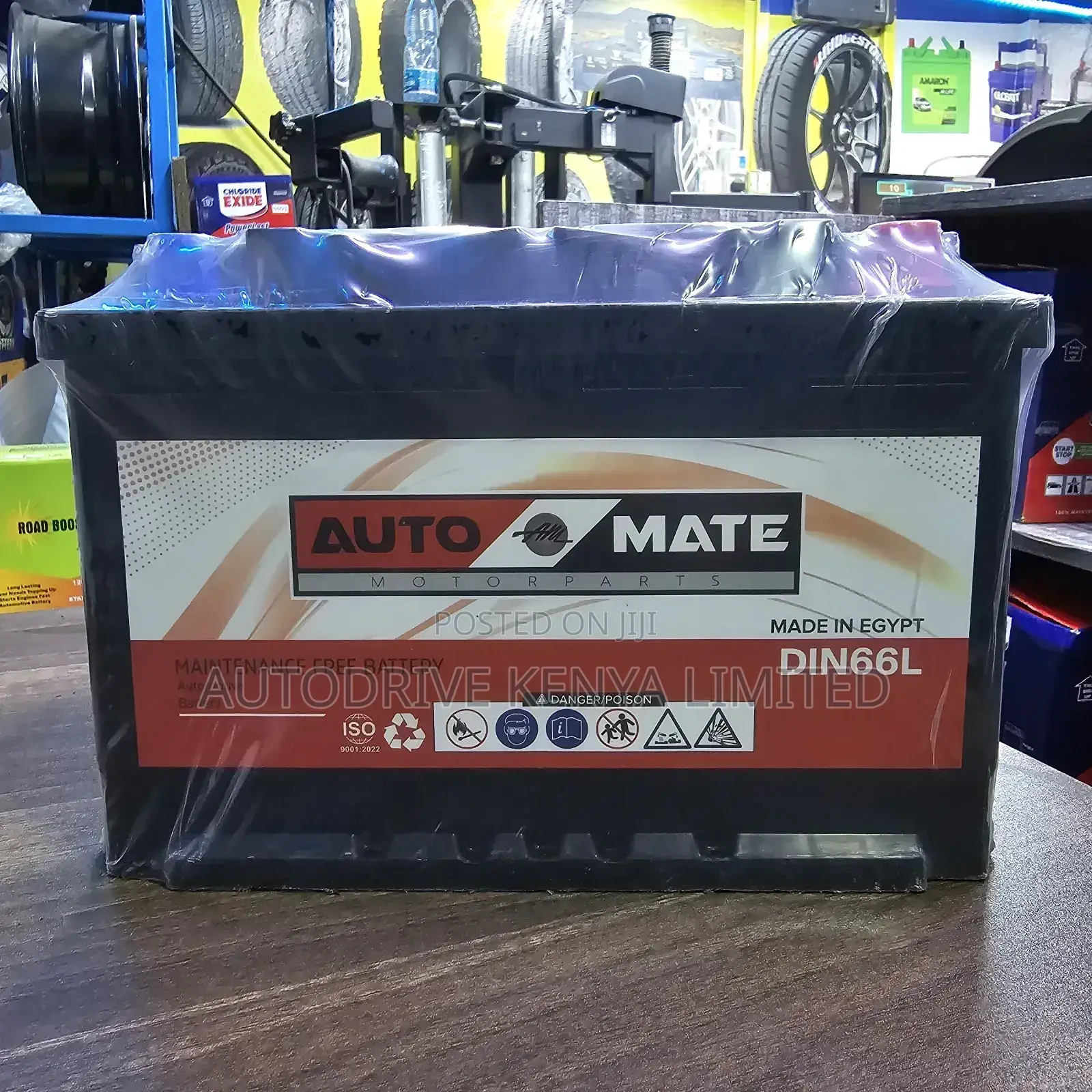 Din66 Automate Car Battery