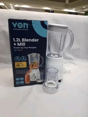 From Fresh to Fine—Blend It All Von 2 in 1 Blender