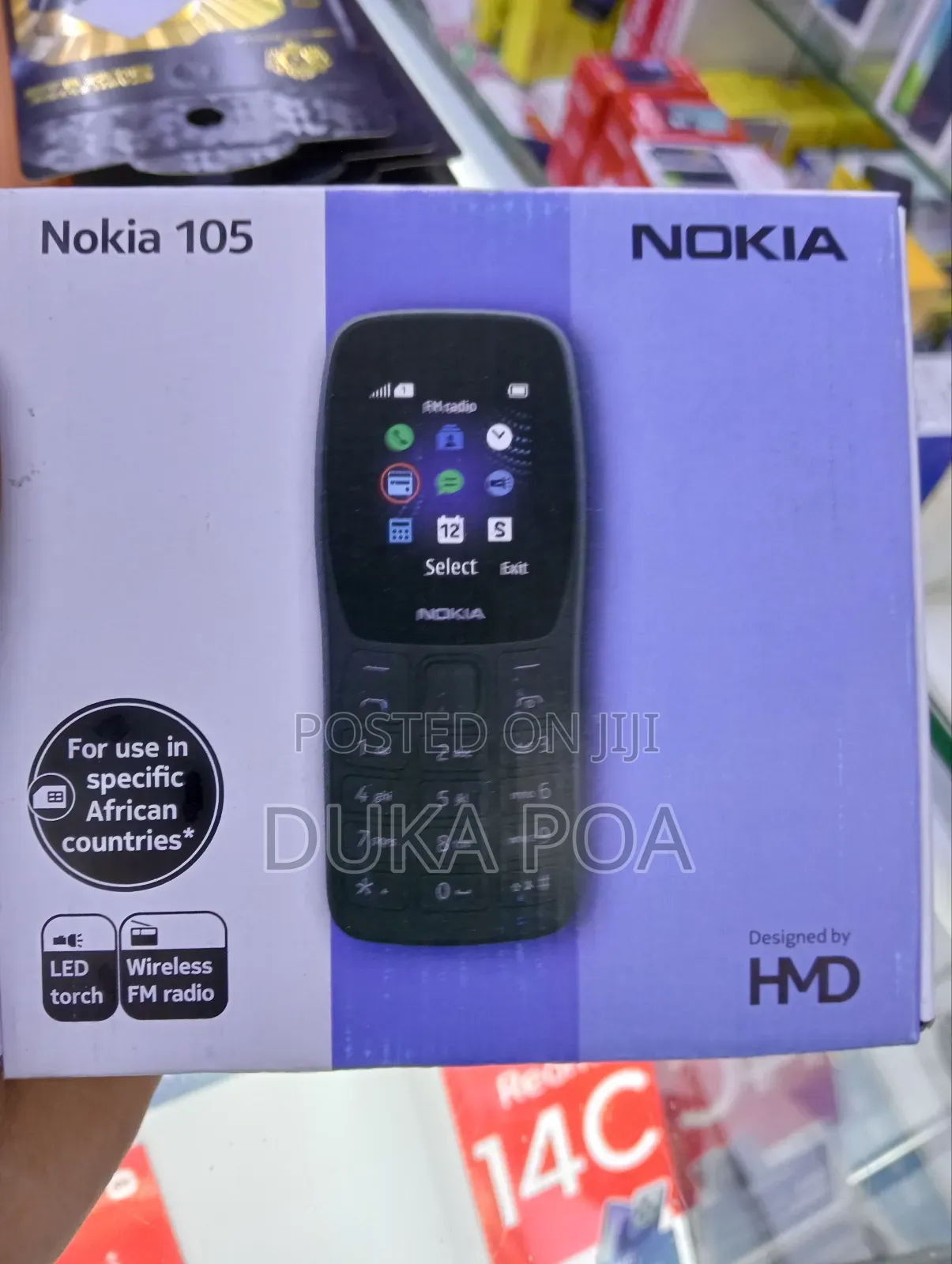 New Nokia 105 Black