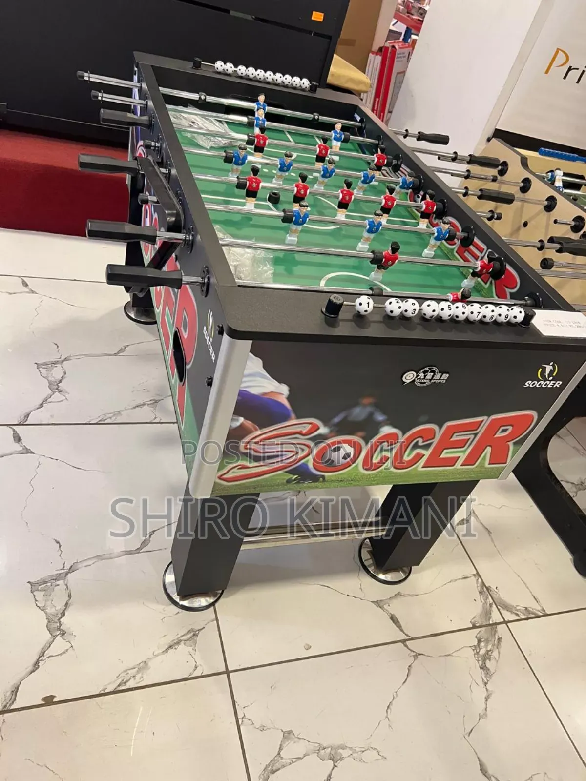Tournament-Grade Foosball Table – Realistic Gameplay