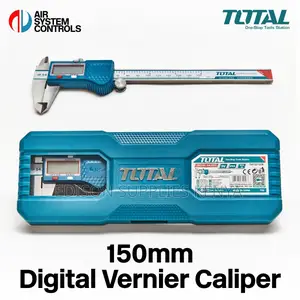 Total Digital Vernier Caliper 150mm /6" Stainless Steel