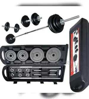 50kg York Barbell Dumbbell Set – Home/Gym Use
