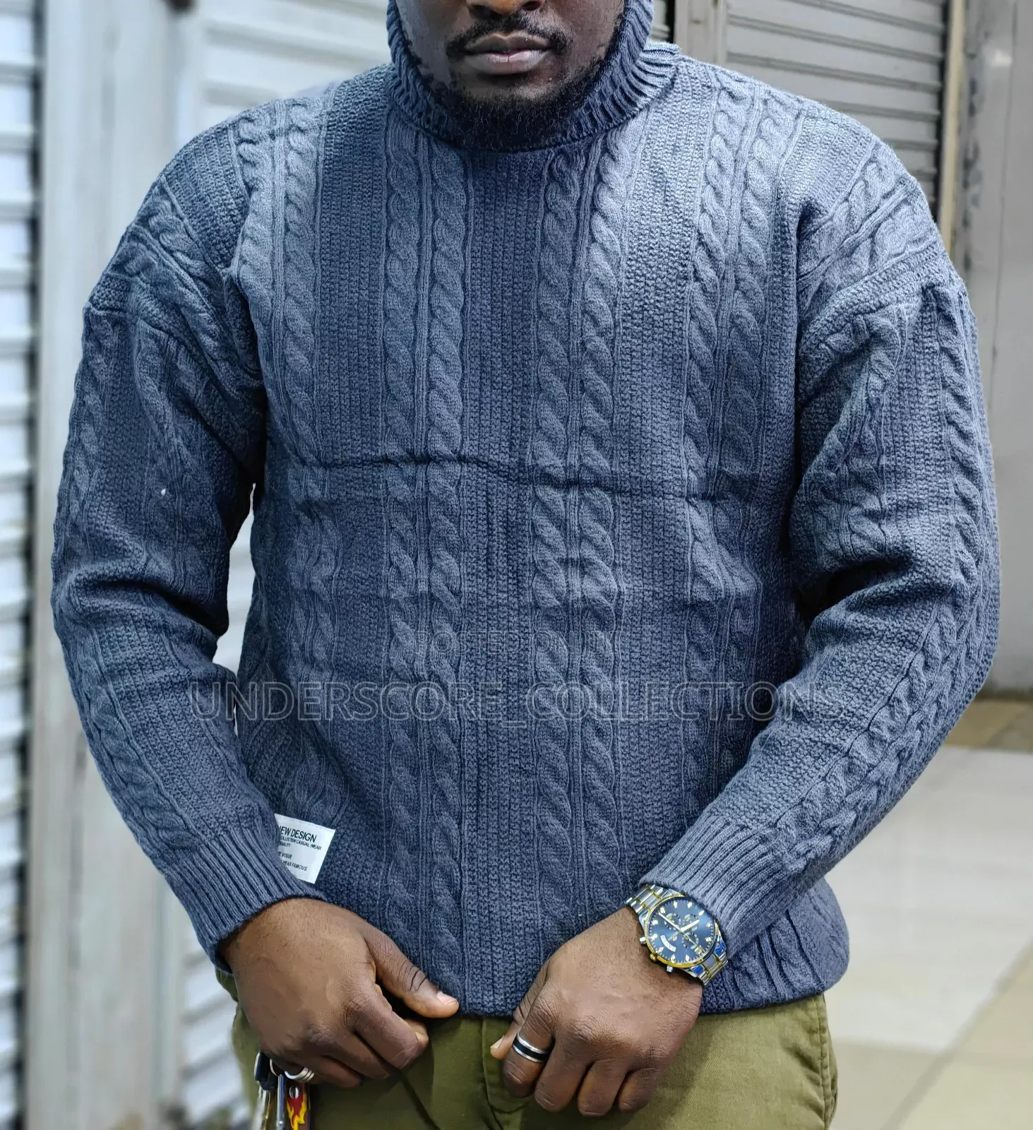 Designer Closed Neck Sweaters