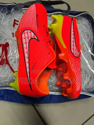 Orange Nike Airzoom L Football Boots (Size 34, 35 36, 37, 38
