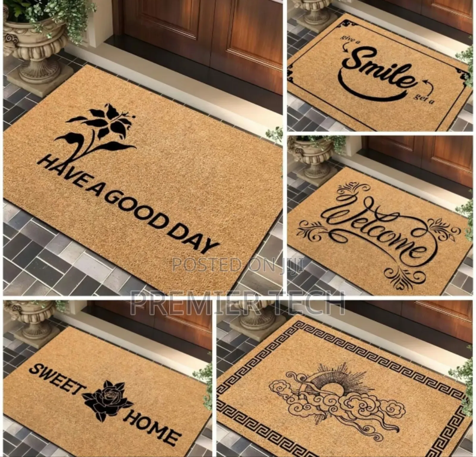 Rubber Bottom Door Entrance Mat
