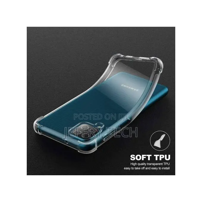 Samsung Galaxy A12 Transparent Back Protective Case