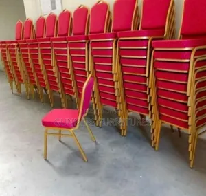 Red Banquet/Conference Chairs.