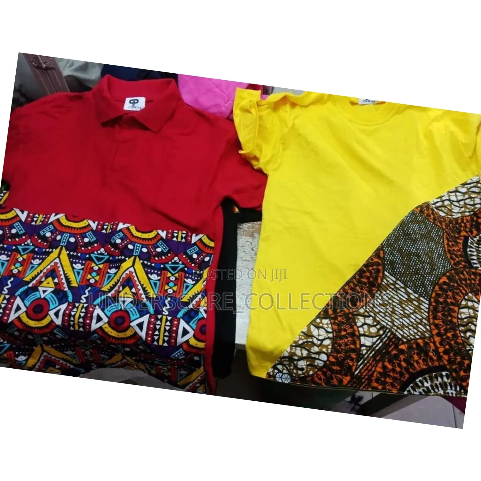 Ankara Branded T-Shirts Wear