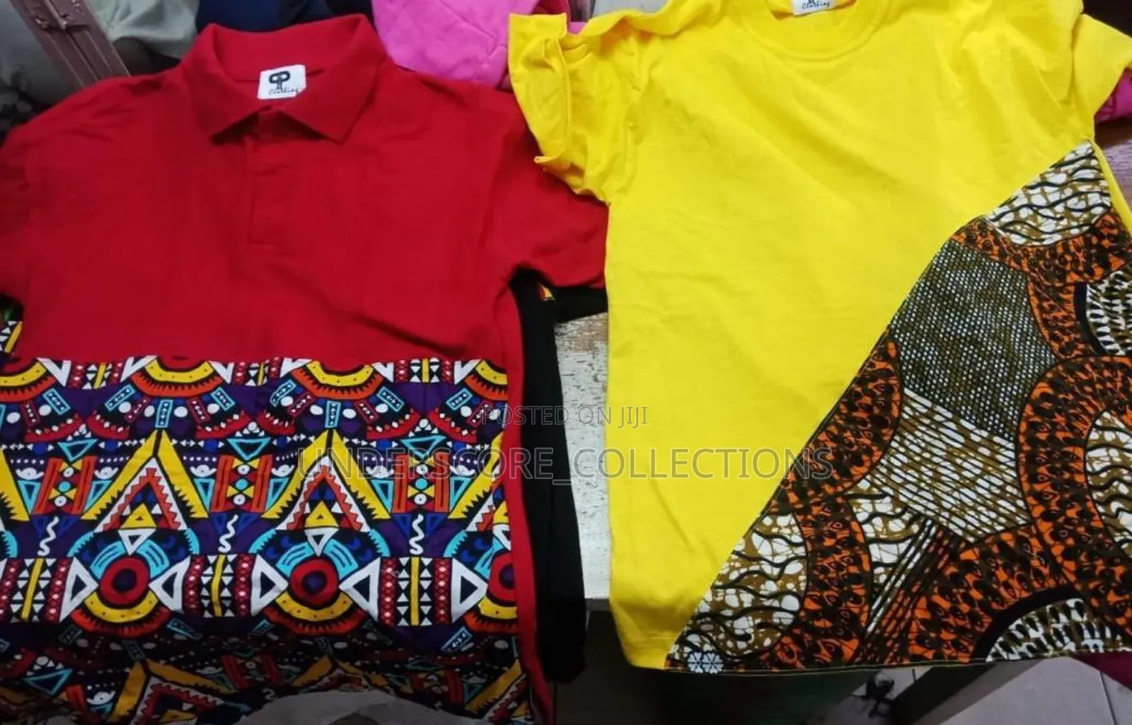 Ankara Branded T-Shirts Wear