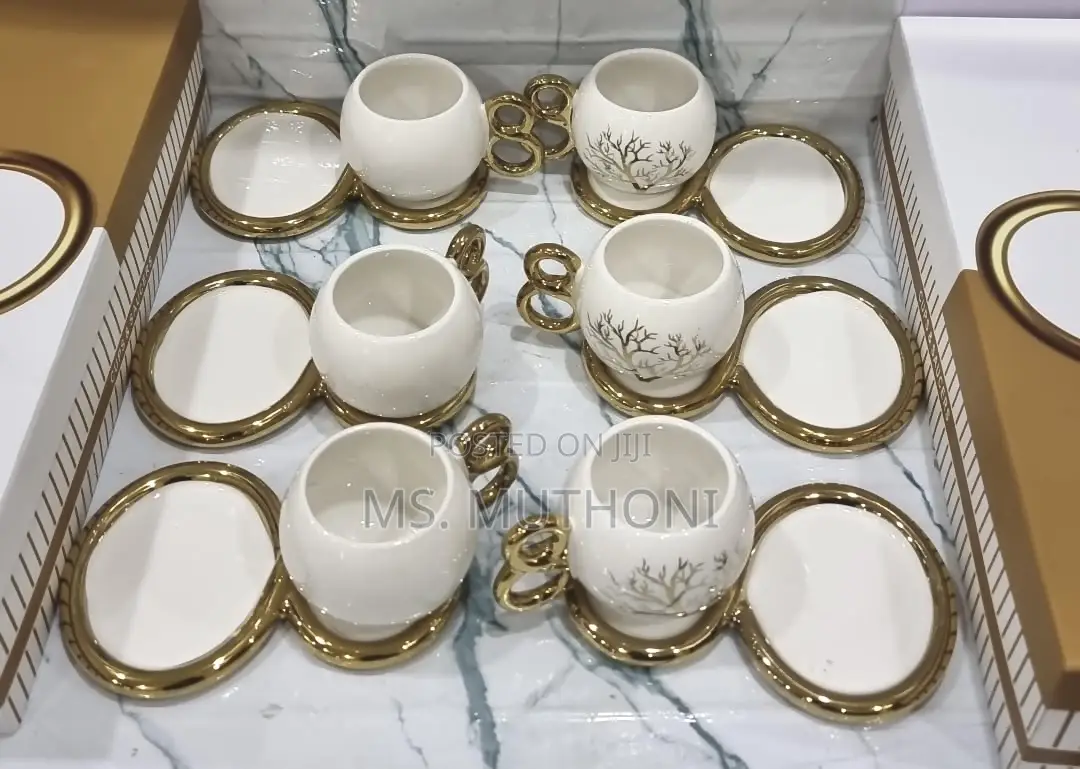 12pc Cup Saucer in Gift Set Available