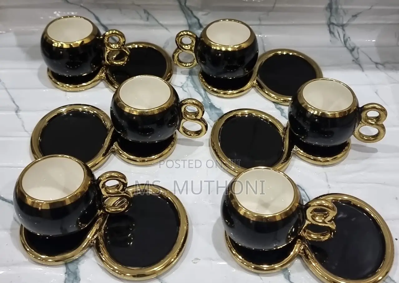 12pc Cup Saucer in Gift Set Available