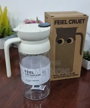 Glass 550 Ml Automatic Oil Dispenser