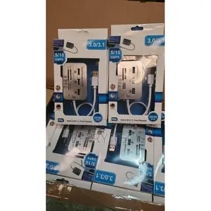 3 Port Usb Hub + Card Reader