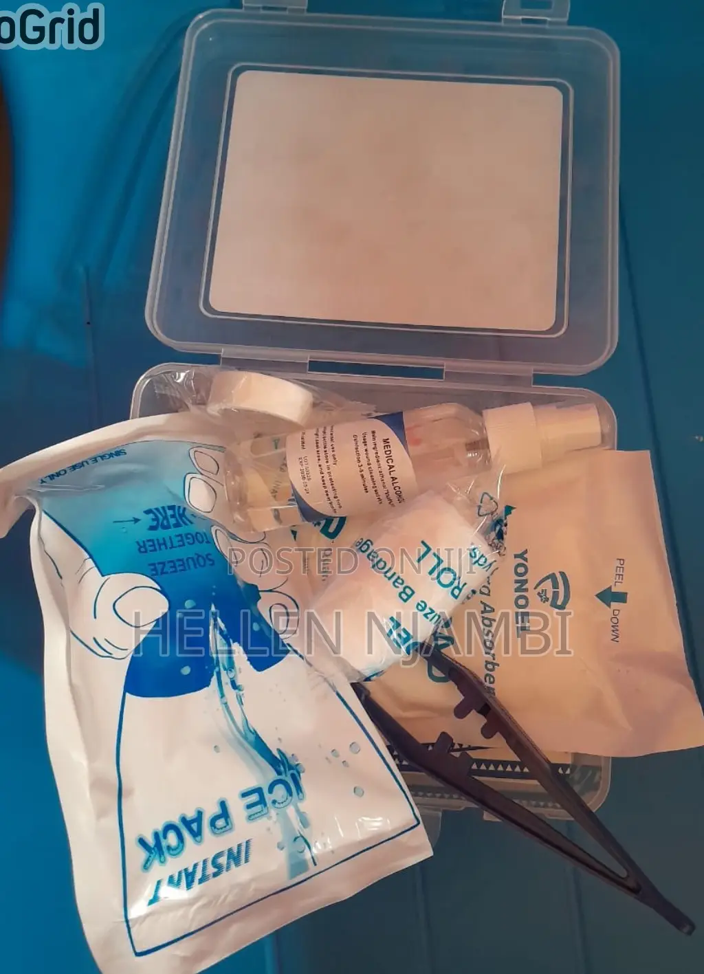 Plastic Car First Aid Kit