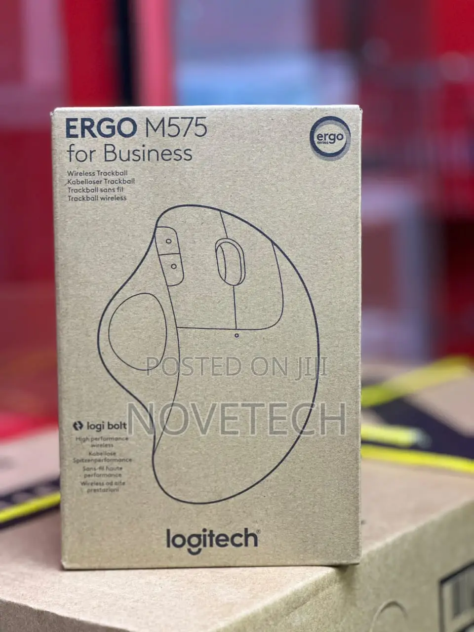 Logitech Ergo M575 Wireless Trackball Mouse - Graphite