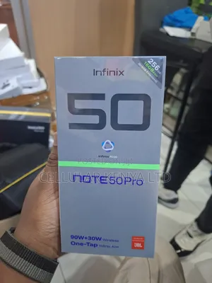 New Infinix Note 50 Pro 4G 256 GB Black