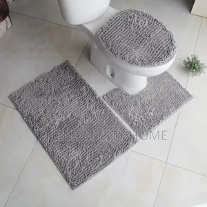 Fluffy Soft Toilet Mats 3 Pc Set Available