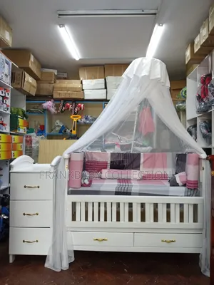 Baby Cot With Storage