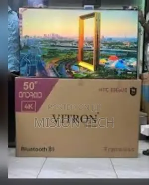 Vitron 50" Inch Ultra Hd Frameless Smart Android Tv