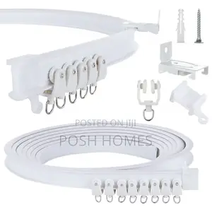 Universal Bendable Curtain Rails