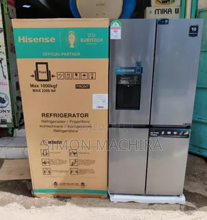 Hisense Fridge 4door 470l With Ice Cube Make
